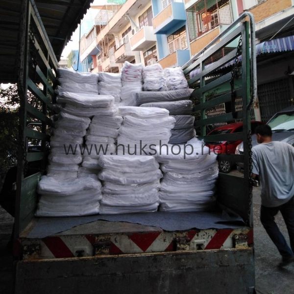 ผลงาน ส่งมอบ ผ้าปูที่นอน ปลอกผ้านวม โรงแรมพรีมา วิลล่า